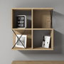 Hanah Home Estantería de pared Extra - Oak